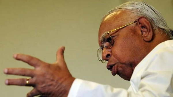 Rajavarothiam Sampanthan has died at the age of 91