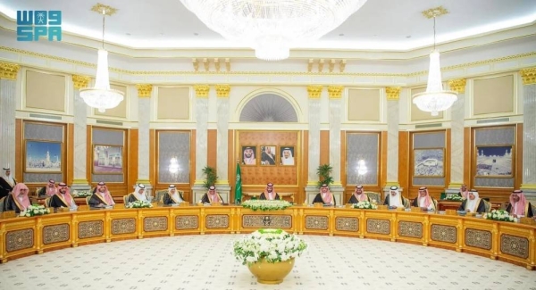 Crown Prince and Prime Minister Mohammed bin Salman chairs Cabinet session in Jeddah on Tuesday.