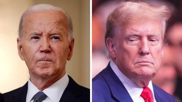 Joe Biden, 81, appeared to struggle through some responses during a debate with former President Donald Trump last Thursday.
