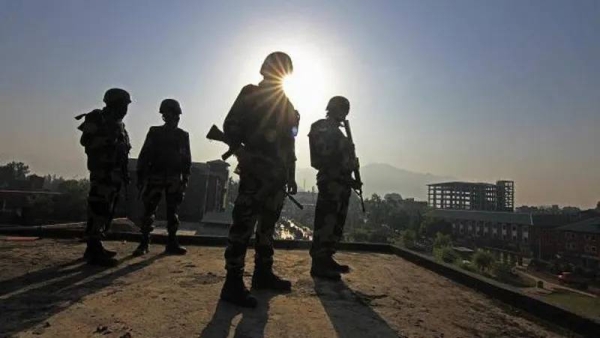 Indian security forces were carrying out a search operation in Jammu's Doda district when the gunfight began