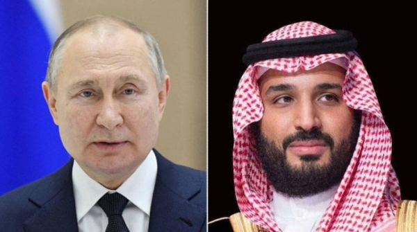 Crown Prince discusses bilateral relations with Russian President in phone call
