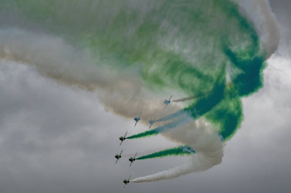 Saudi Hawks dazzle at Royal International Air Tattoo 2024