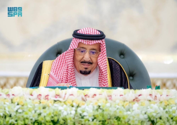 The Custodian of the Two Holy Mosques King Salman bin Abdulaziz chaired the cabinet session in Jeddah on Tuesday.