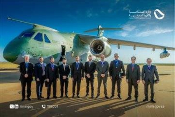 Al-Khorayef discusses localization of aviation industry in Saudi Arabia with Brazil's Embraer