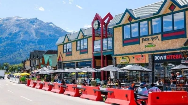 Jasper has been a popular tourist resort for decades (file image)