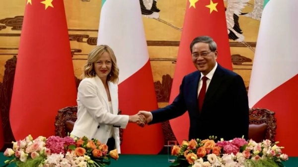 Giorgia Meloni's trip comes after she pulled Italy out of China's flagship Belt and Road Initiative investment scheme