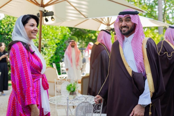 Prince Abdulaziz hosts official dinner for Saudi delegation at Paris 2024 Olympics