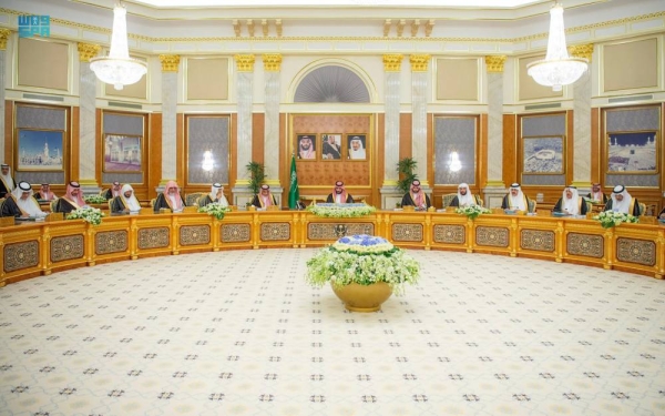 Crown Prince and Prime Minister Mohammed bin Salman chaired the Cabinet session held in Jeddah on Tuesday.
