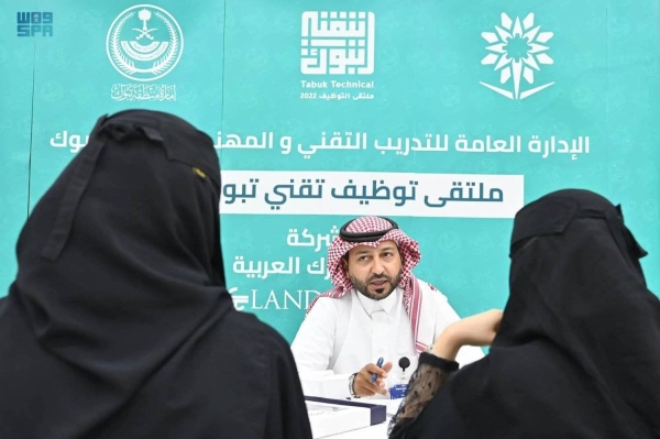 The number of Saudi men working in the private sector reached about 1.385 million, while the number of Saudi women stood at 956600 in July, compared to 1.383 million men and 957700 women during June.

