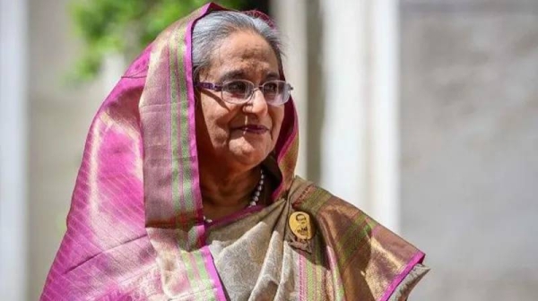 Sheikh Hasina arrived in India on Monday after fleeing Bangladesh