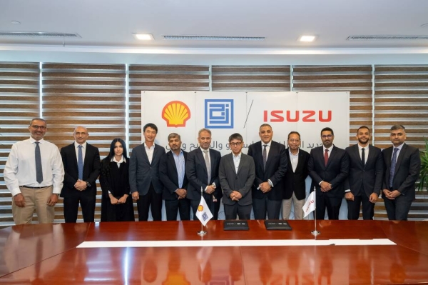 Al Jomaih and Shell Lubricating Oil Company renews its partnership with ISUZU MOTORS INTERNATIONAL FZE for a continued successful collaboration