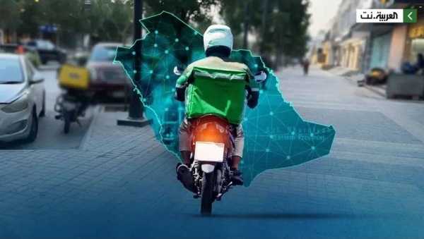 The Saudi Center for Opinion Polling revealed in its latest survey that 66 percent of the those participated in the survey witnessed reckless driving behavior on the part of delivery app bike drivers.