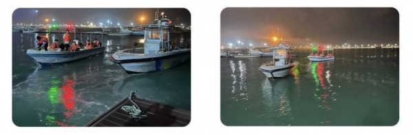 Border Guards rescue seven Saudi citizens after boat breakdown in Yanbu