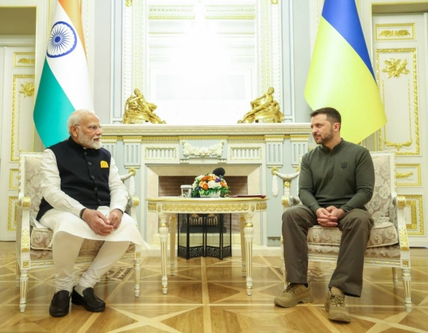 Modi emphasizes India’s support for Ukraine’s sovereignty during visit to Kyiv