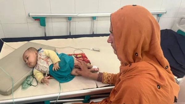Baby Umrah, pictured with her mother Nasreen, died two days later