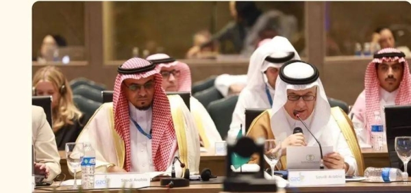 Minister of Environment, Water and Agriculture Eng. Abdulrahman Alfadley addressing the G20 Agriculture Ministers’ Meeting in Brazilia.