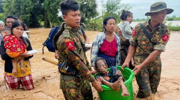 Myanmar's military junta issued a rare appeal for foreign help at the weekend