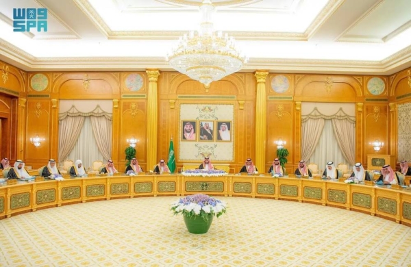 Crown Prince and Prime Minister Mohammed bin Salman chairs Cabinet session in Riyadh on Tuesday.