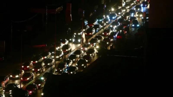 Roads in southern Lebanon are gridlocked as people seek safety further north