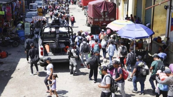 Thousands of migrants enter Mexico every year hoping to reach the US