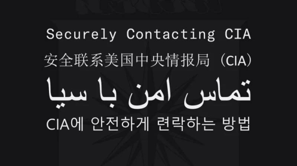 Messages were posted in Mandarin, Farsi and Korean on various CIA accounts