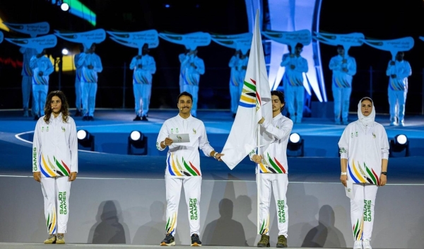 The ceremony took place at Boulevard Riyadh City and featured a royal anthem, a parade of participating athletes, and the raising of the Olympic and Paralympic Committee flags. 