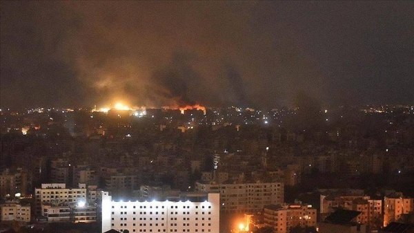 Israeli warplanes launch over 30 airstrikes on Beirut’s southern suburb