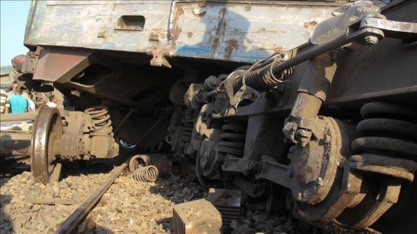 Twenty injured as train collision in Egypt’s Minya Province