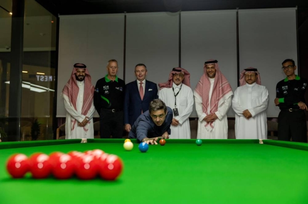 Ronnie O'Sullivan performed the inaugural shot on the academy's main table at the launch.