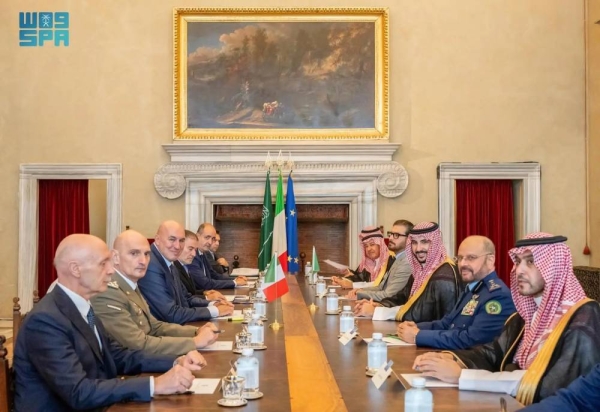 Saudi Arabia and Italy to enhance defense cooperation