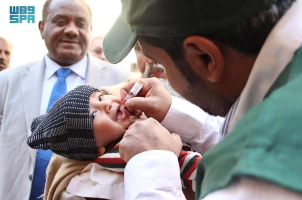 Saudi Arabia invests  million in polio eradication projects