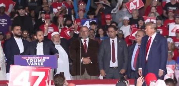 Muslim leaders rally behind Trump, urging peace and an end to conflicts