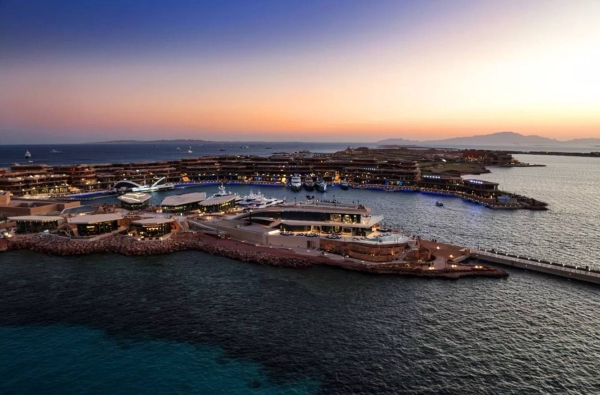 Sindalah boasts an impressive marine ecosystem, with surrounding waters home to 1,100 species of fish, including 45 unique to NEOM, as well as over 300 coral species.