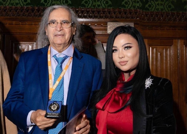 Othman Al Omeir receives Legacy of Change Medal at the UK Parliament for advocacy in media