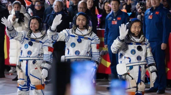 China declares success as its youngest astronauts reach space