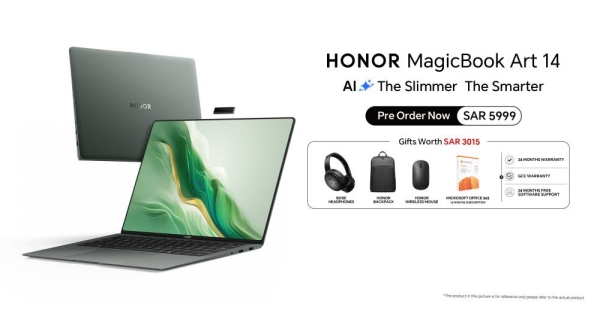 HONOR unveils pre-order of the stunning HONOR MagicBook Art 14