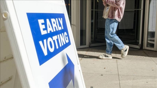 New voter surge in early voting could sway battleground states in 2024 US presidential election