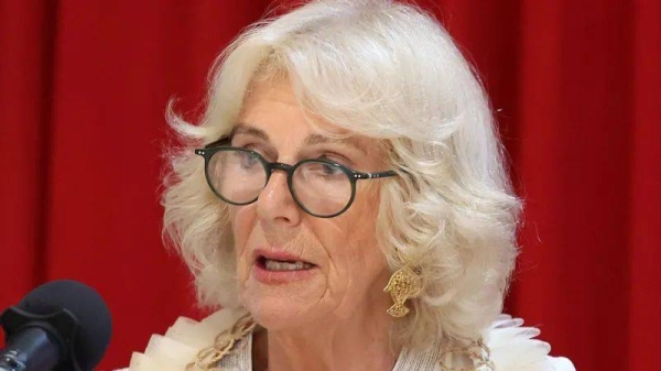 Queen Camilla called for an end to sexual violence now and for ever