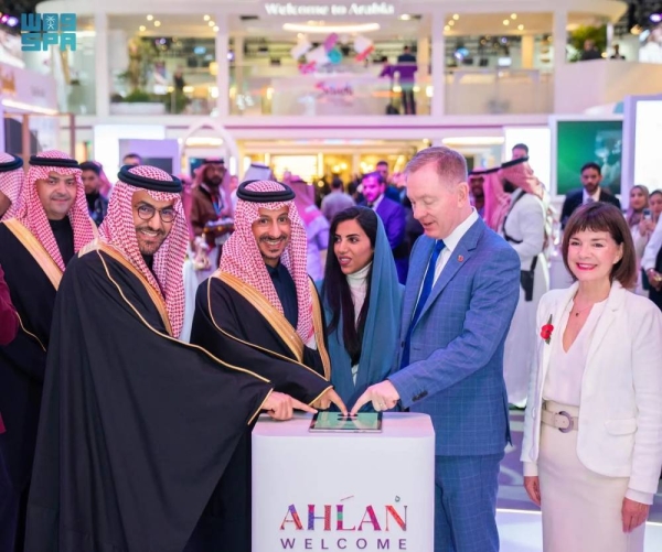 Saudi Minister of Tourism Ahmed Al-Khateeb inaugurates the 