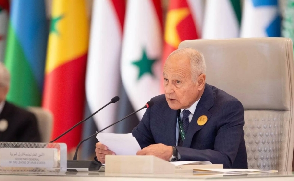 Aboul Gheit: Israel’s strategy aims to eradicate Palestinian community in Gaza through displacement