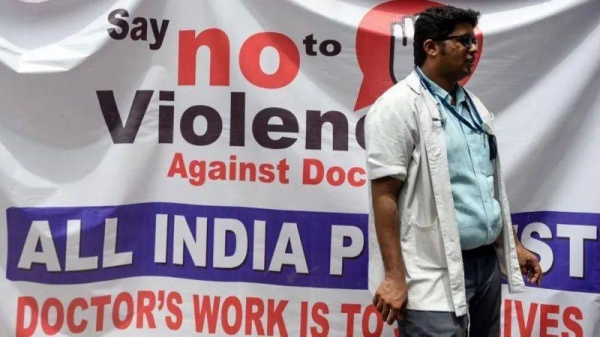 More than 75% of doctors in India have faced some form of violence at workplace