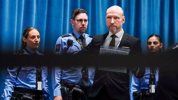 Norwegian mass killer Anders Breivik seeks parole for a second time