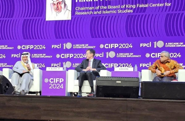 Speaking at the 2024 Indonesian Foreign Policy Conference on Saturday, Prince Turki delivered a keynote address titled 