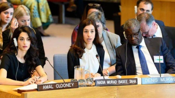 Nadia Murad says the UN and other international organizations are failing to protect the most vulnerable