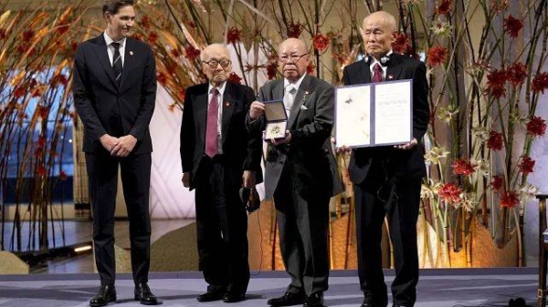 This year's Nobel Peace Prize winner Nihon Hidankyo