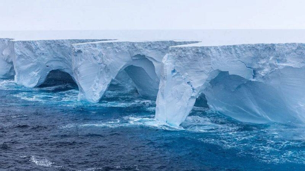 The A23a iceberg had been spinning on the same spot for months