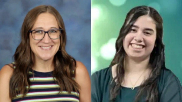 Erin Michelle West, right, and Rubi Vergara were identified as the victims of the shooting at Abundant Life Christian School