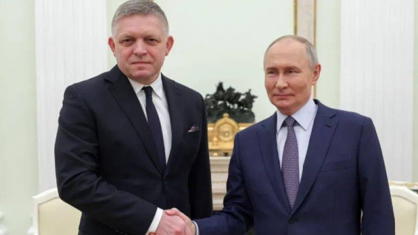 Robert Fico has previously reiterated his opposition to the West's policy of arming Ukraine