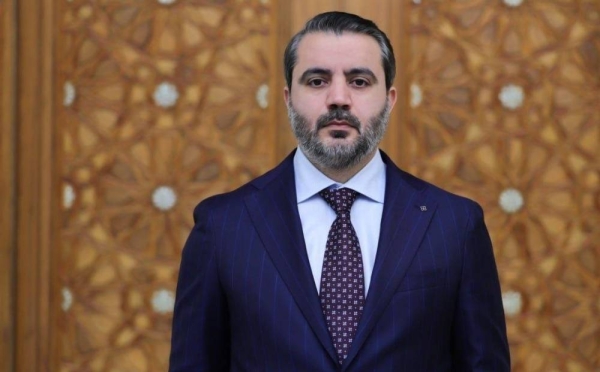 The foreign minister of Syria’s new administration Asaad Hassan Al-Shaibani.