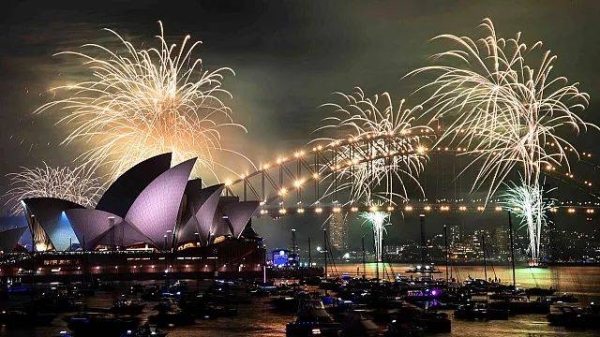 Australia and New Zealand were among the first countries to ring in the New Year